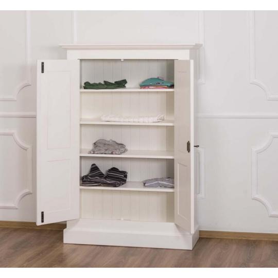 biela policka country masivny klasicka velkorozmerna spalna skrina na saty sklad stredomorsky provensalsky provence zariadenie na mieru nabytok lameridiana talianske toskanske vidiecke chalupa.jpg